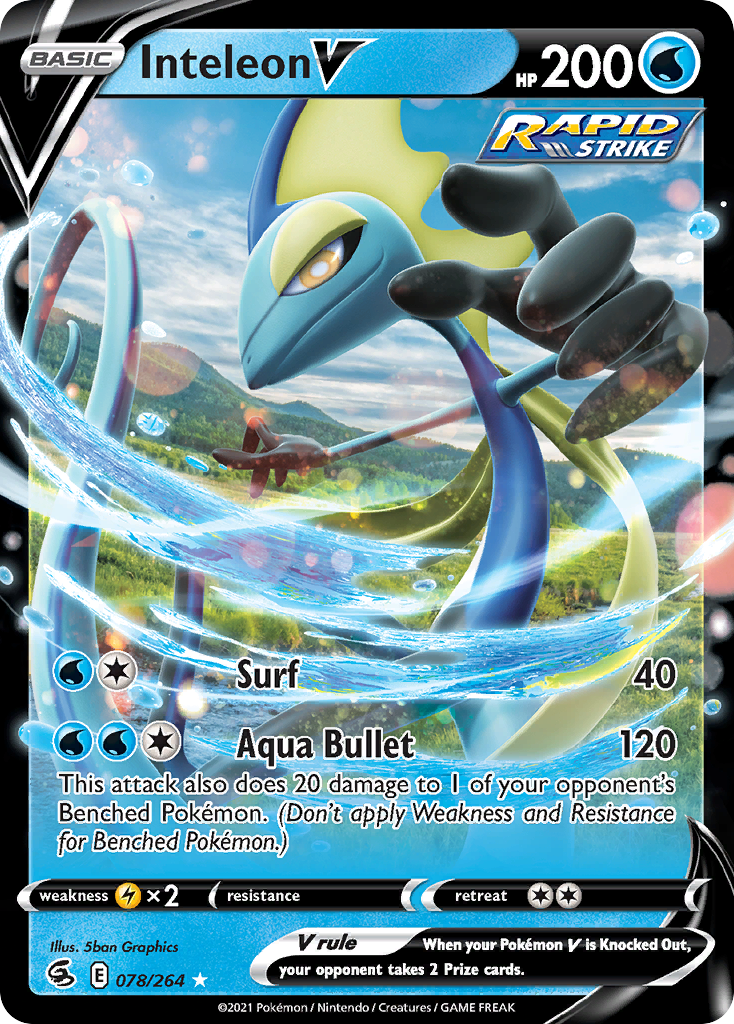 Inteleon V — Prize Pack Series Cards #078/264