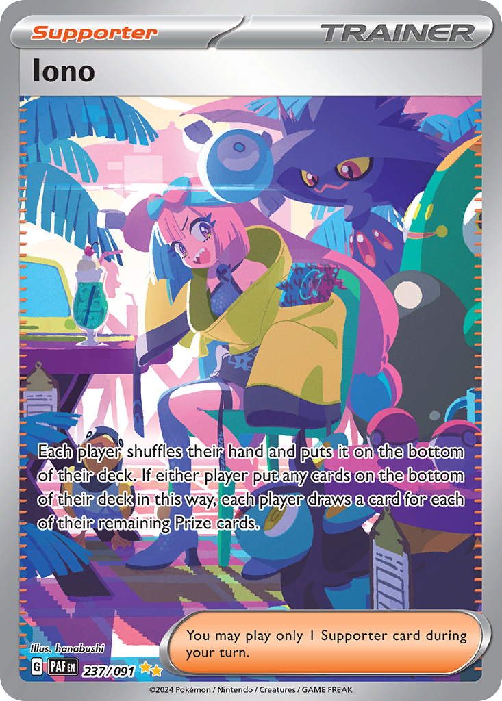 Iono — SV: Paldean Fates #237/091