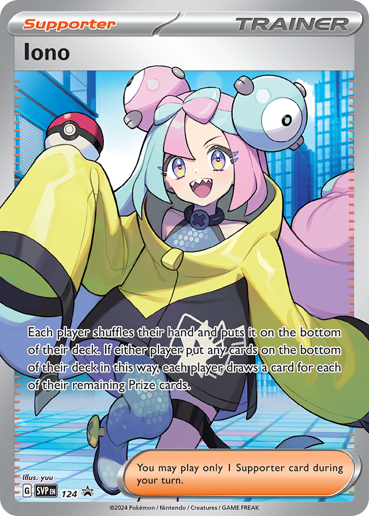 Iono — SV: Scarlet & Violet Promo Cards #124