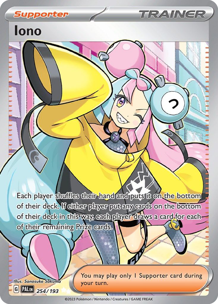 Iono — SV02: Paldea Evolved #254/193