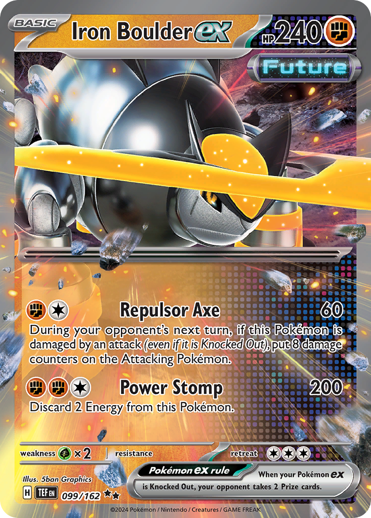 Iron Boulder ex — SV05: Temporal Forces #099/162