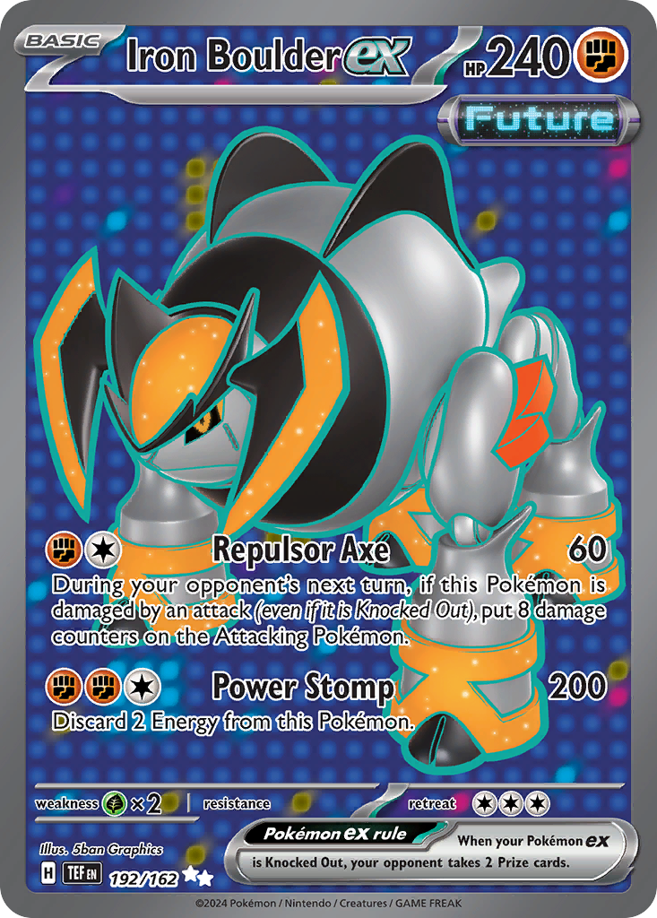 Iron Boulder ex — SV05: Temporal Forces #192/162
