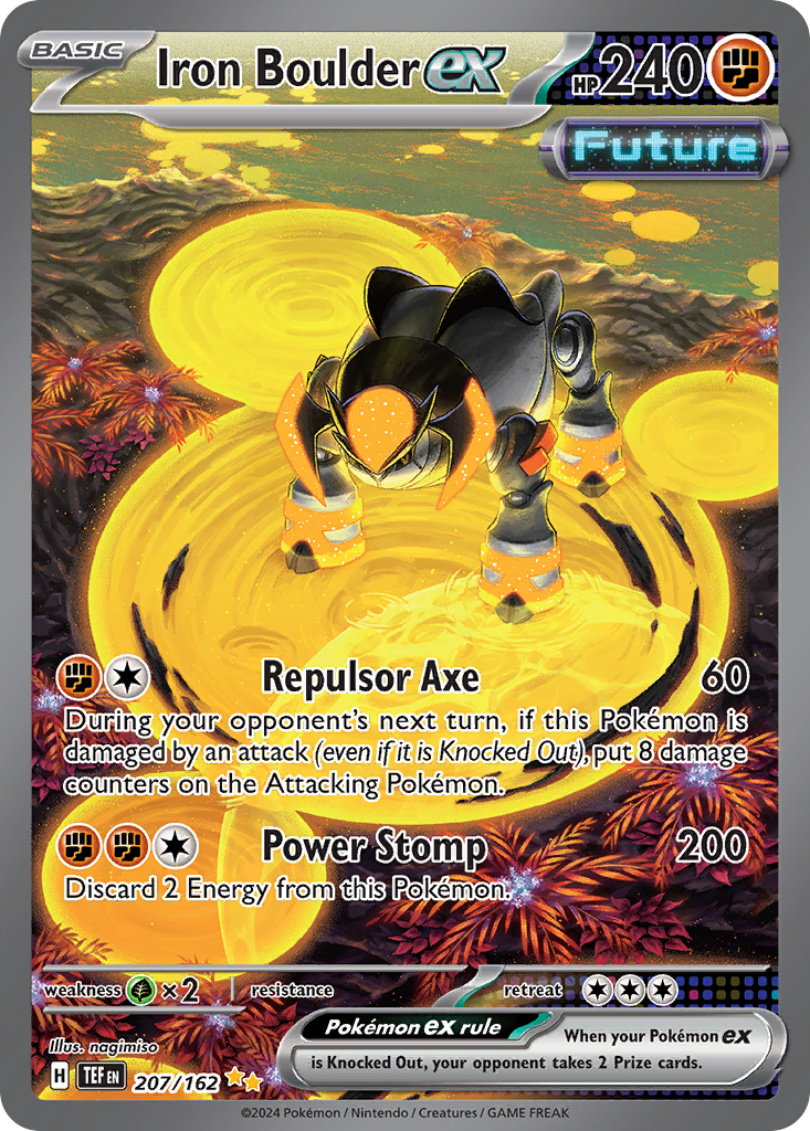 Iron Boulder ex — SV05: Temporal Forces #207/162