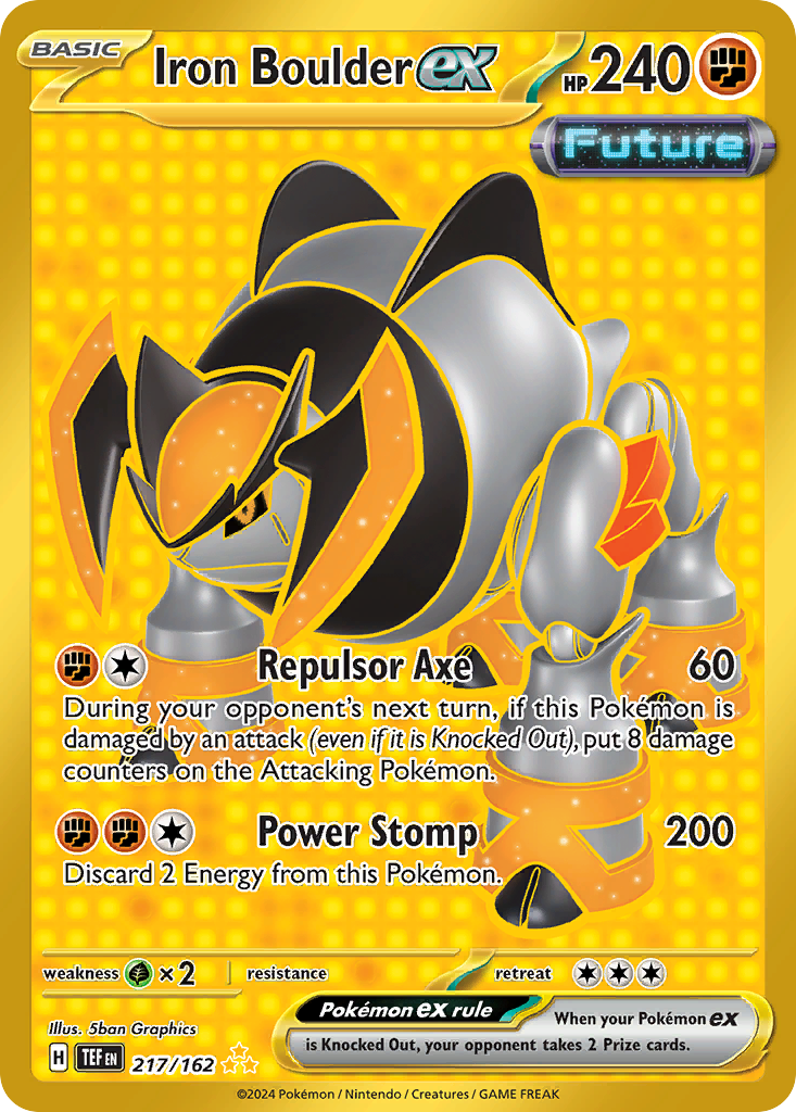 Iron Boulder ex — SV05: Temporal Forces #217/162