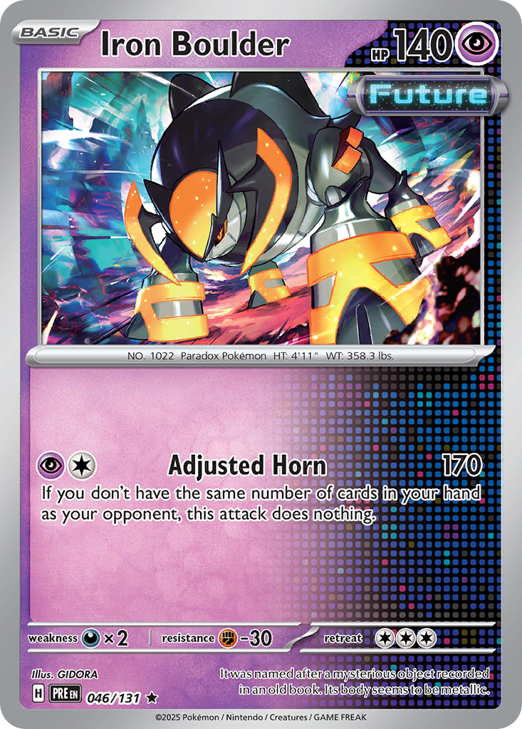 Iron Boulder (Poke Ball Pattern)
