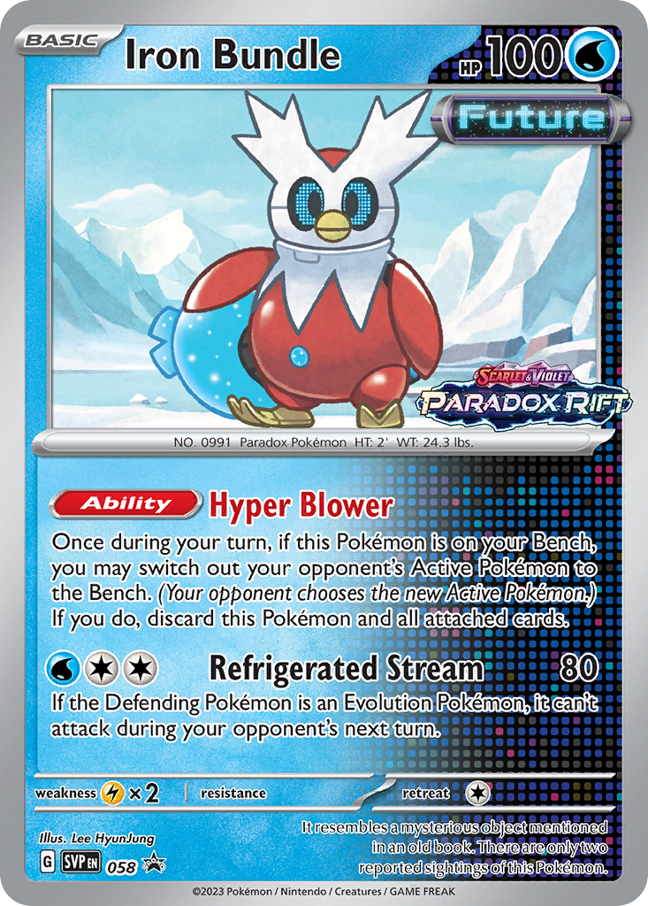 Iron Bundle — SV: Scarlet & Violet Promo Cards #058