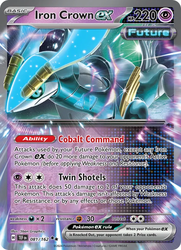 Iron Crown ex — Jumbo Cards #081/162