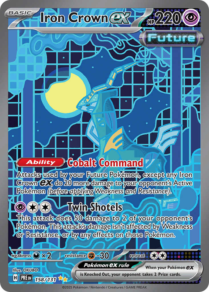 Iron Crown ex — SV: Prismatic Evolutions #158/131