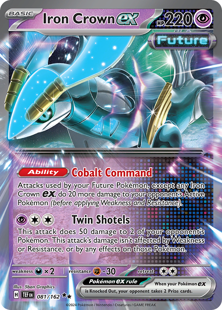 Iron Crown ex — SV05: Temporal Forces #081/162