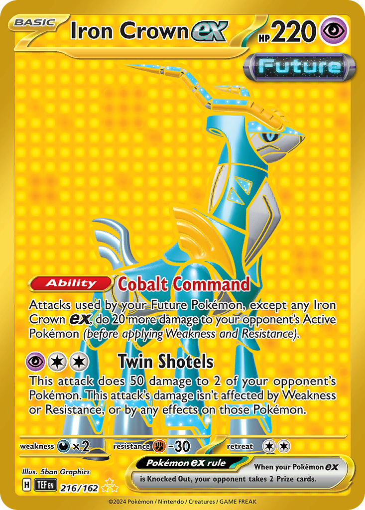 Iron Crown ex — SV05: Temporal Forces #216/162