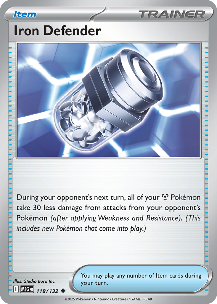 Iron Defender — ME01: Mega Evolution #118/132