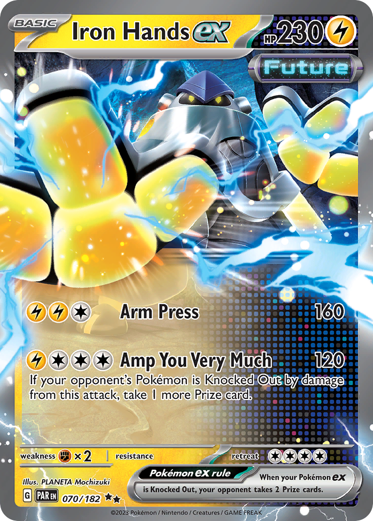 Iron Hands ex — Prize Pack Series Cards #070/182