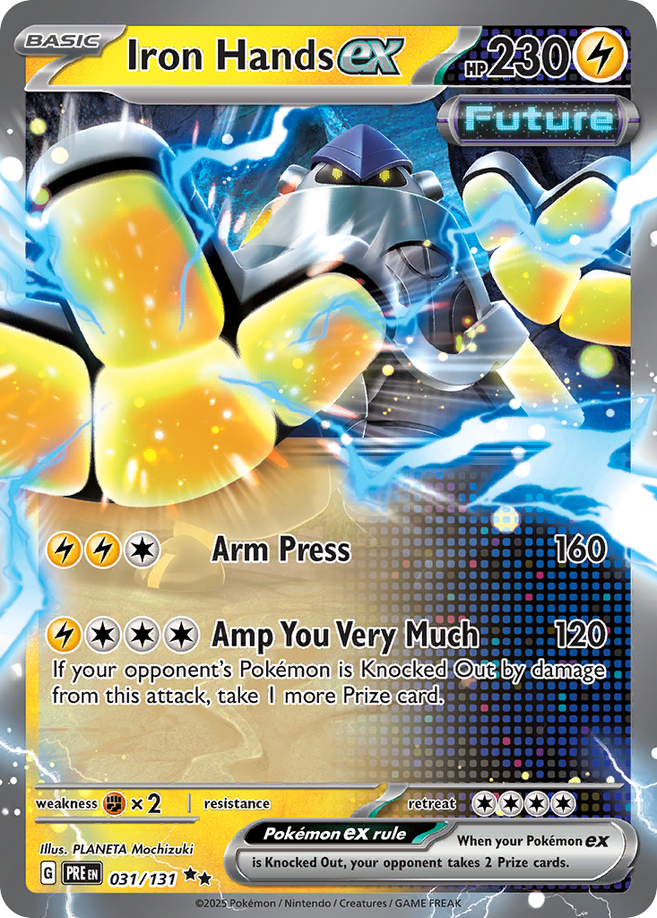 Iron Hands ex — SV: Prismatic Evolutions #031/131