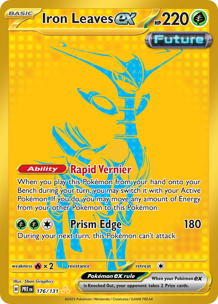 Iron Leaves ex — SV: Prismatic Evolutions #176/131