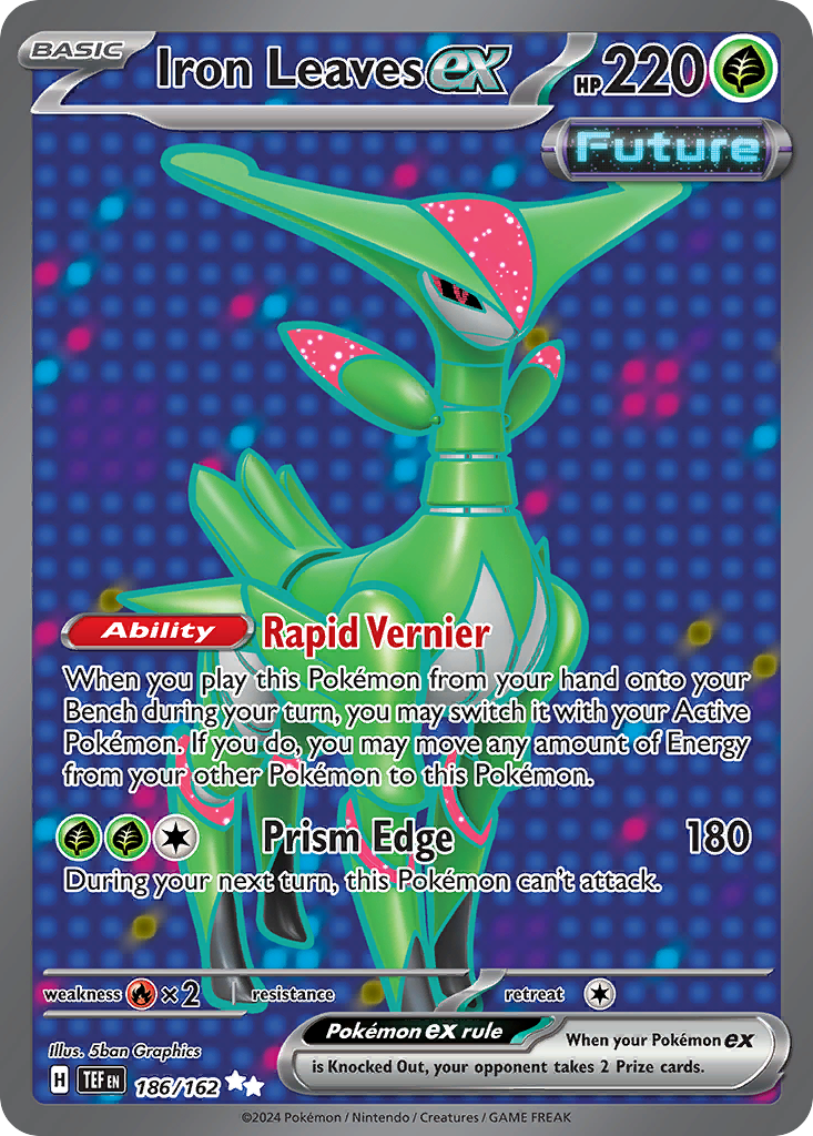 Iron Leaves ex — SV05: Temporal Forces #186/162