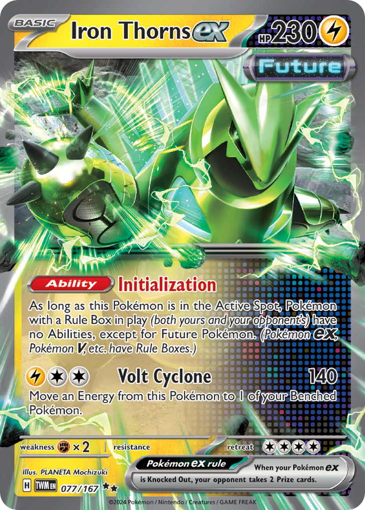 Iron Thorns ex — Prize Pack Series Cards #077/167
