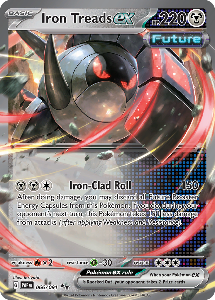 Iron Treads ex — SV: Paldean Fates #066/091
