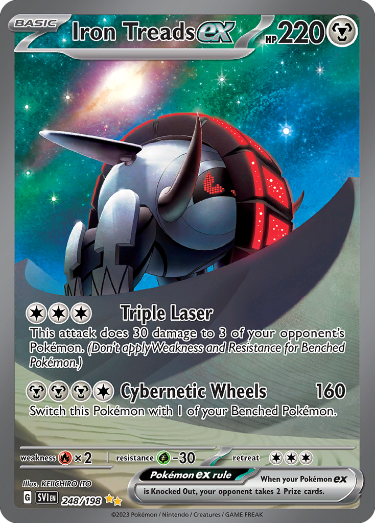 Iron Treads ex — SV01: Scarlet & Violet Base Set #248/198