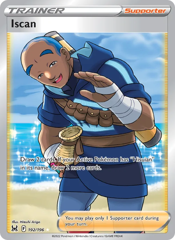 Iscan (Full Art) — SWSH11: Lost Origin #192/196