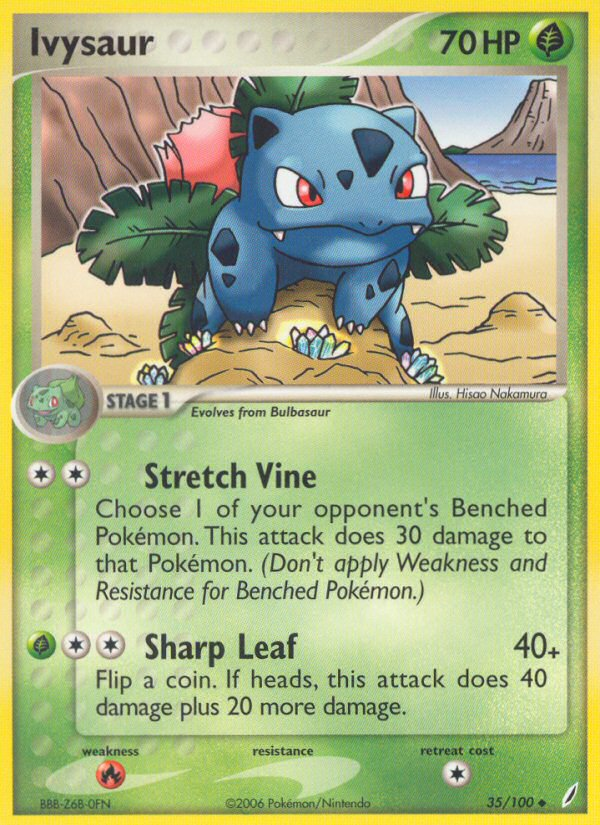 Ivysaur — Crystal Guardians #35/100