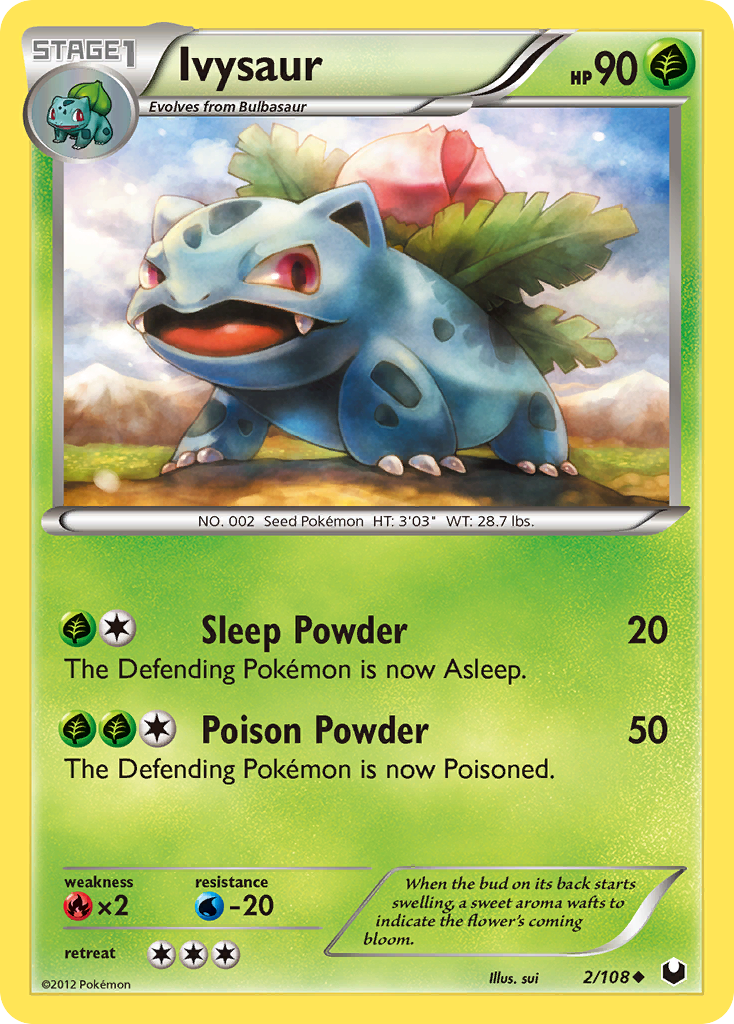 Ivysaur — Dark Explorers #2/108