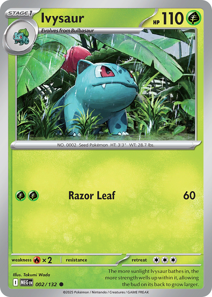 Ivysaur — ME01: Mega Evolution #002/132