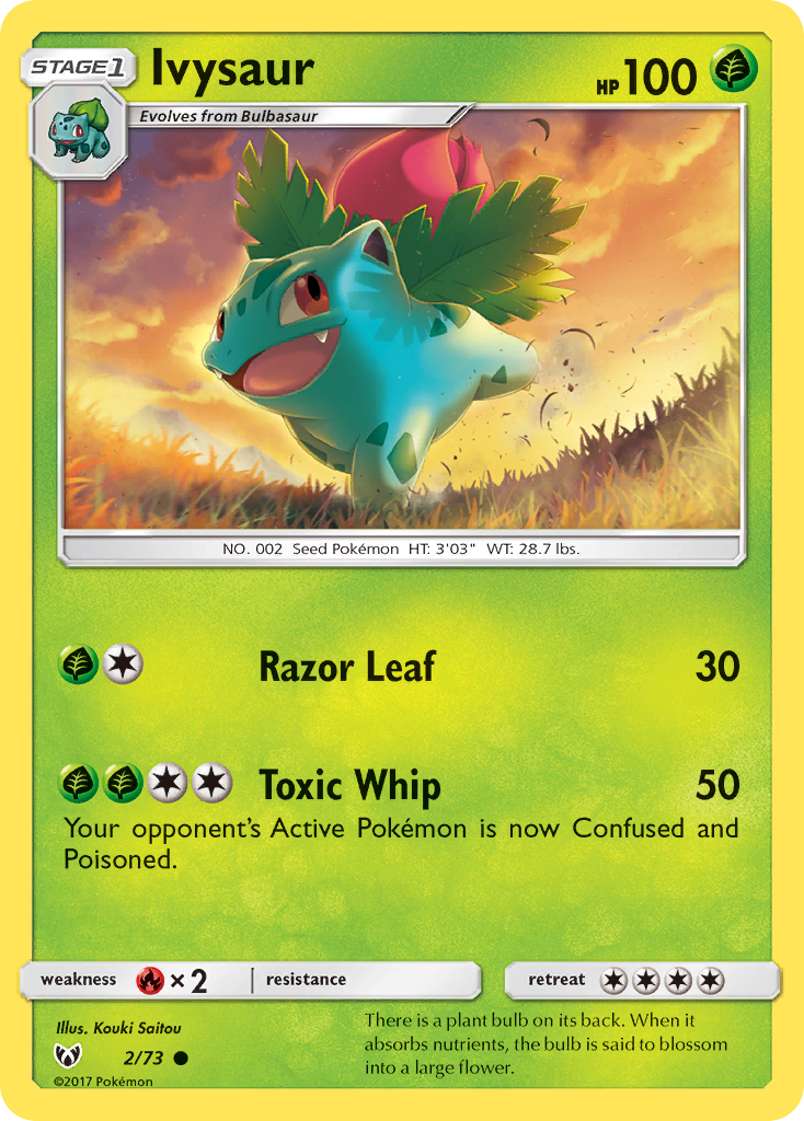 Ivysaur — Shining Legends #2/73