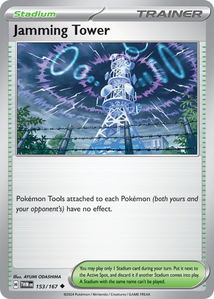 Jamming Tower — Prize Pack Series Cards #153/167