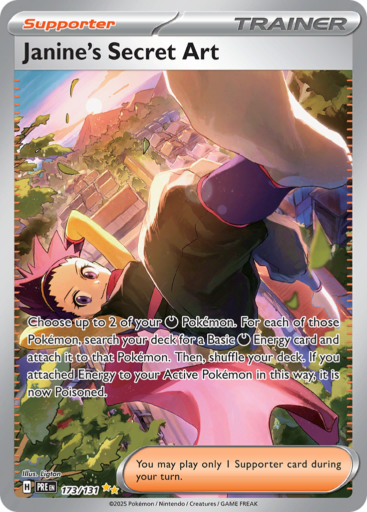 Janine's Secret Art — SV: Prismatic Evolutions #173/131