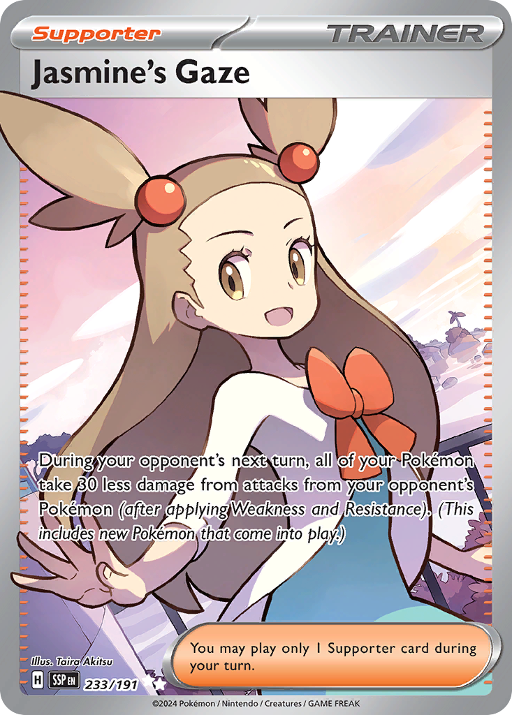 Jasmine's Gaze — SV08: Surging Sparks #233/191