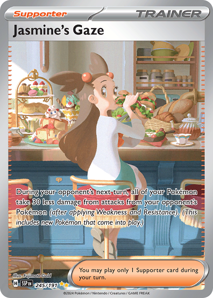 Jasmine's Gaze — SV08: Surging Sparks #245/191