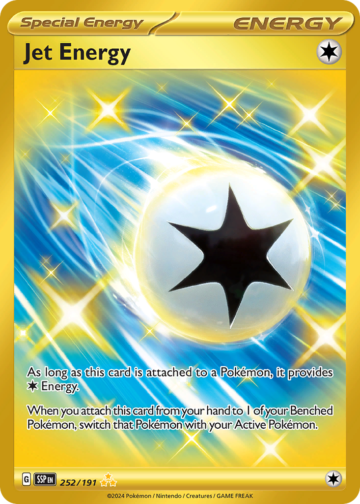 Jet Energy — SV08: Surging Sparks #252/191