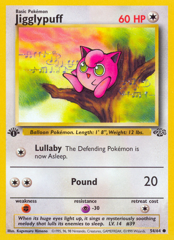 Jigglypuff — Jungle #54/64