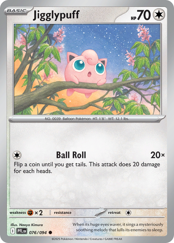 Jigglypuff — ME02: Phantasmal Flames #076/094