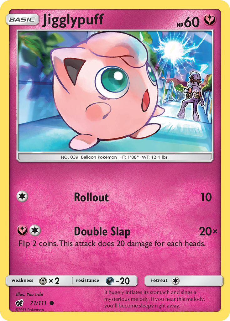 Jigglypuff — SM - Crimson Invasion #71/111