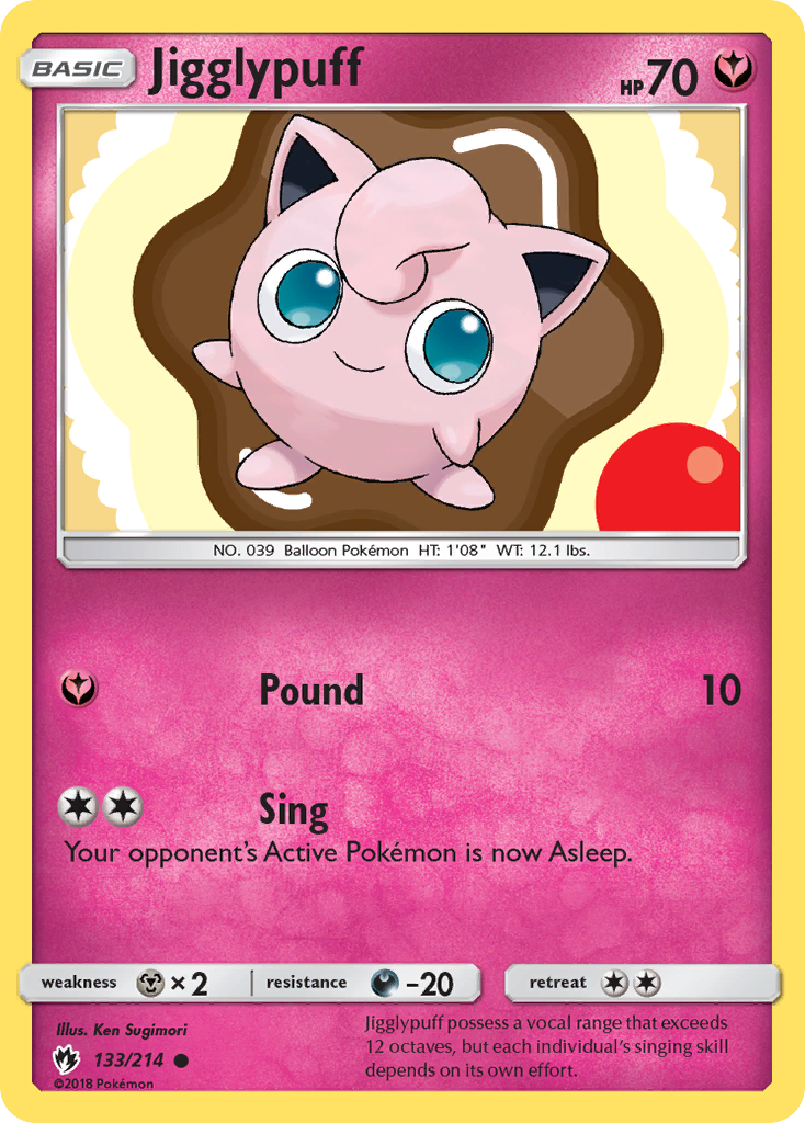 Jigglypuff — SM - Lost Thunder #133/214