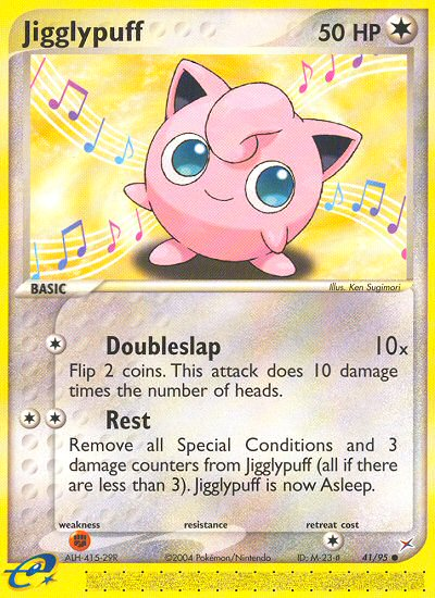 Jigglypuff — Team Magma vs Team Aqua #41/95