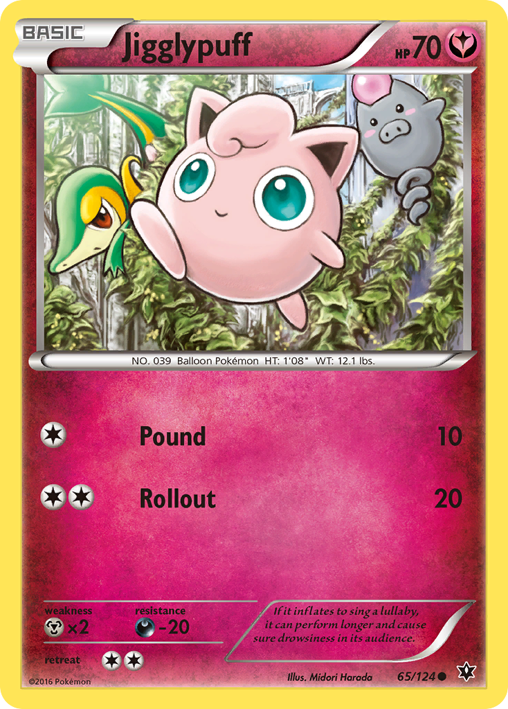 Jigglypuff — XY - Fates Collide #65/124