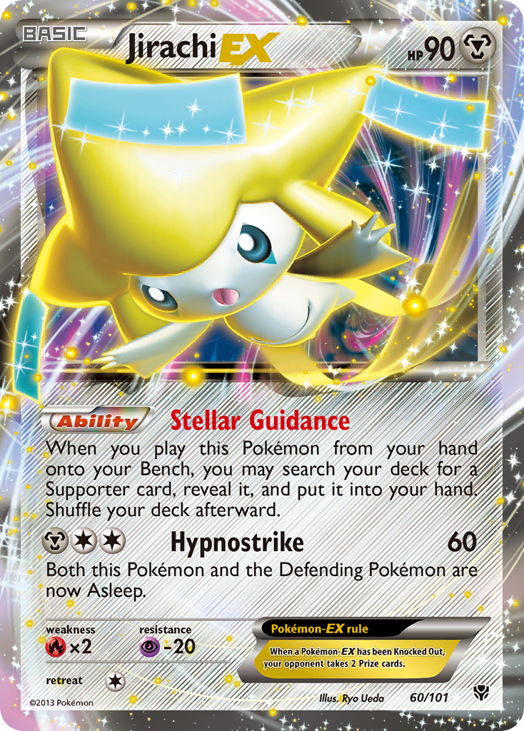 Jirachi EX — Plasma Blast #60/101