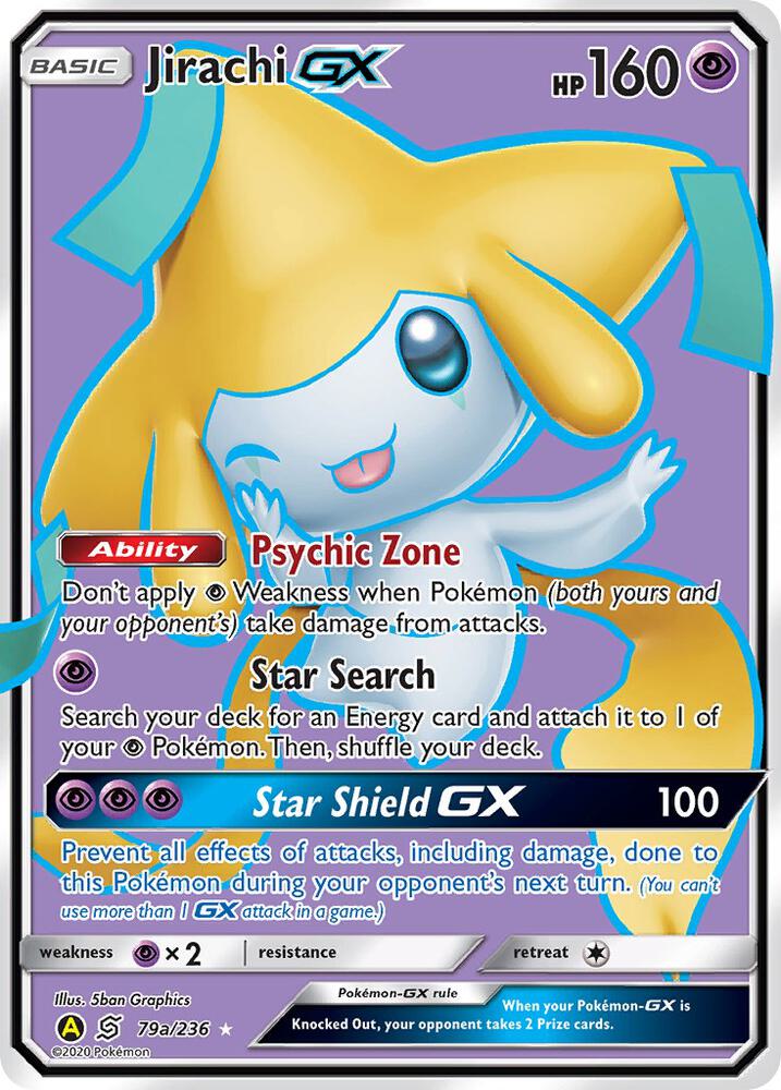 Jirachi GX — Alternate Art Promos #079a/236