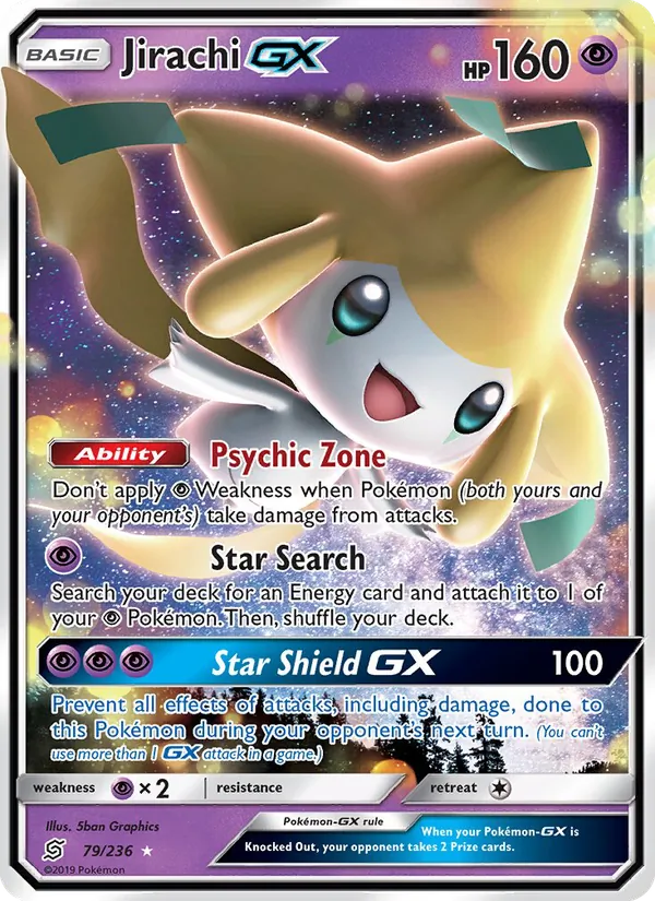 Jirachi GX — World Championship Decks #79/236
