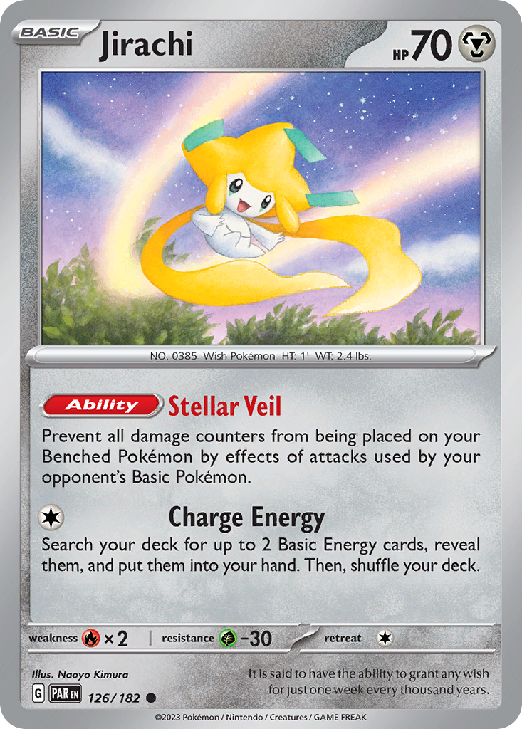 Jirachi — SV04: Paradox Rift #126/182