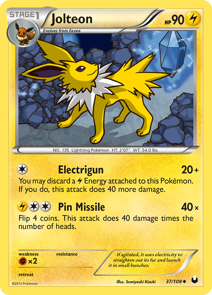 Jolteon — Dark Explorers #37/108