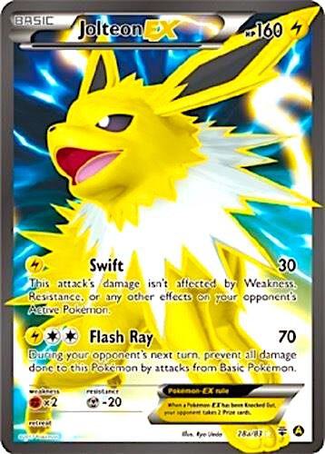 Jolteon EX — Alternate Art Promos #028a/083
