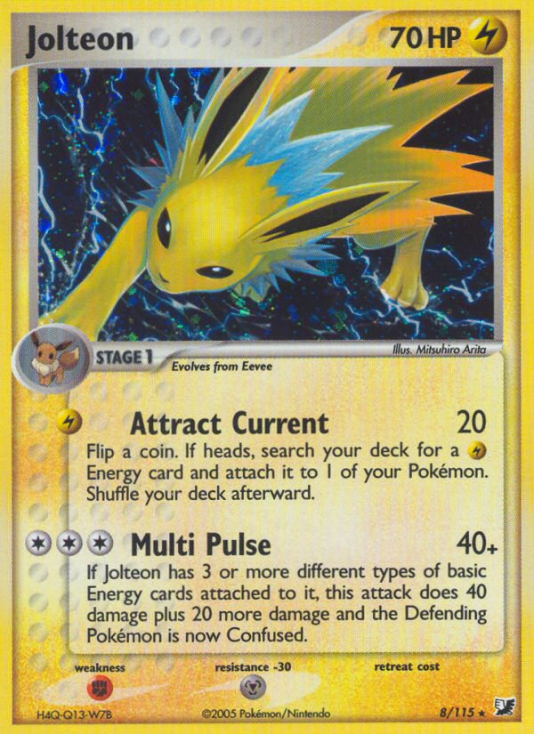 Jolteon — Unseen Forces #8/115