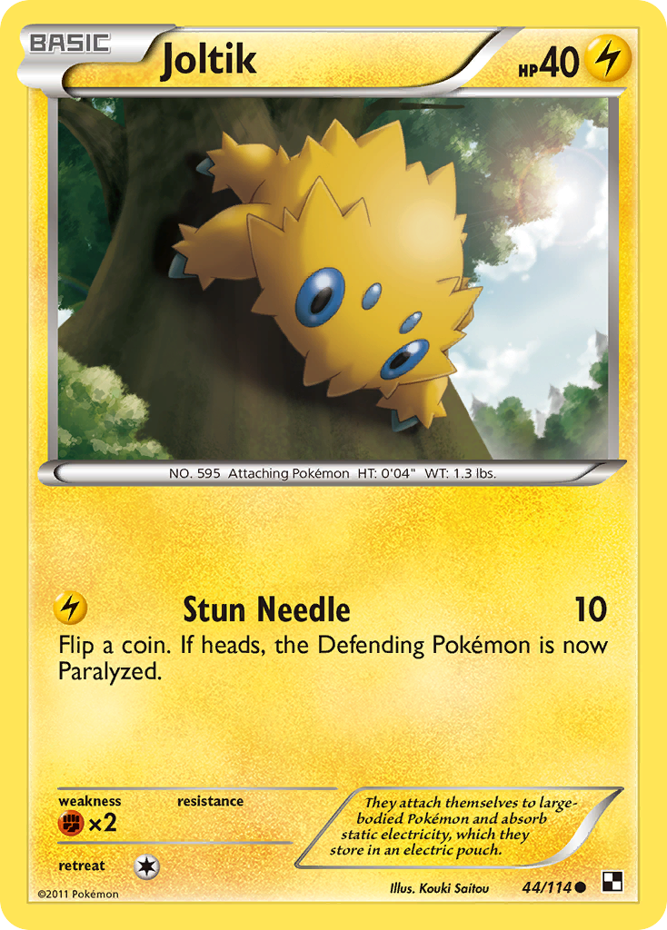 Joltik (44) — Black and White #44/114