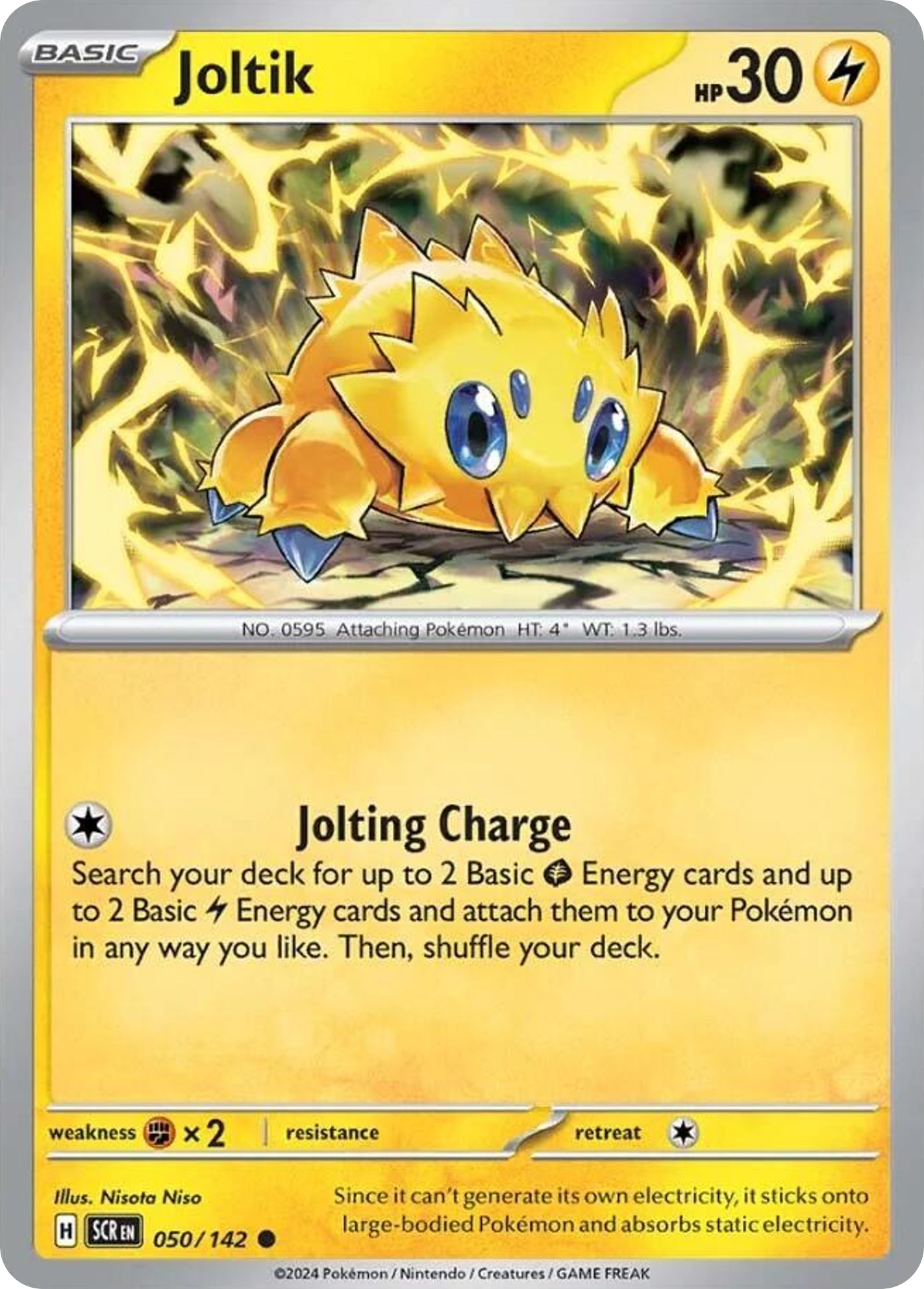 Joltik — SV07: Stellar Crown #050/142