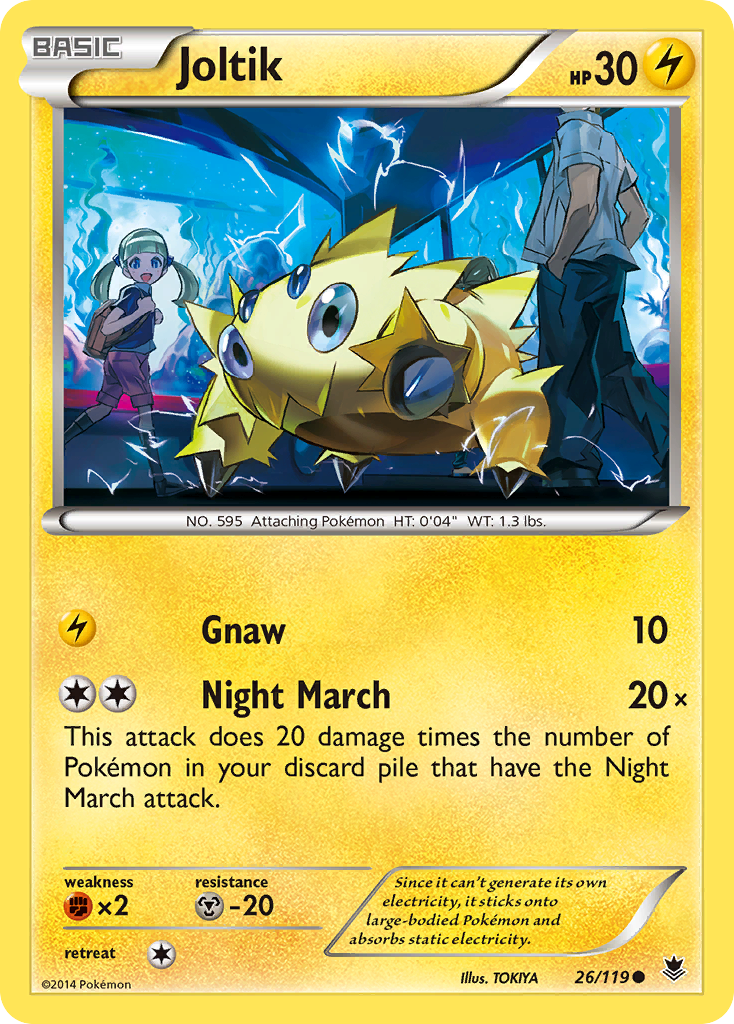 Joltik — XY - Phantom Forces #26/119