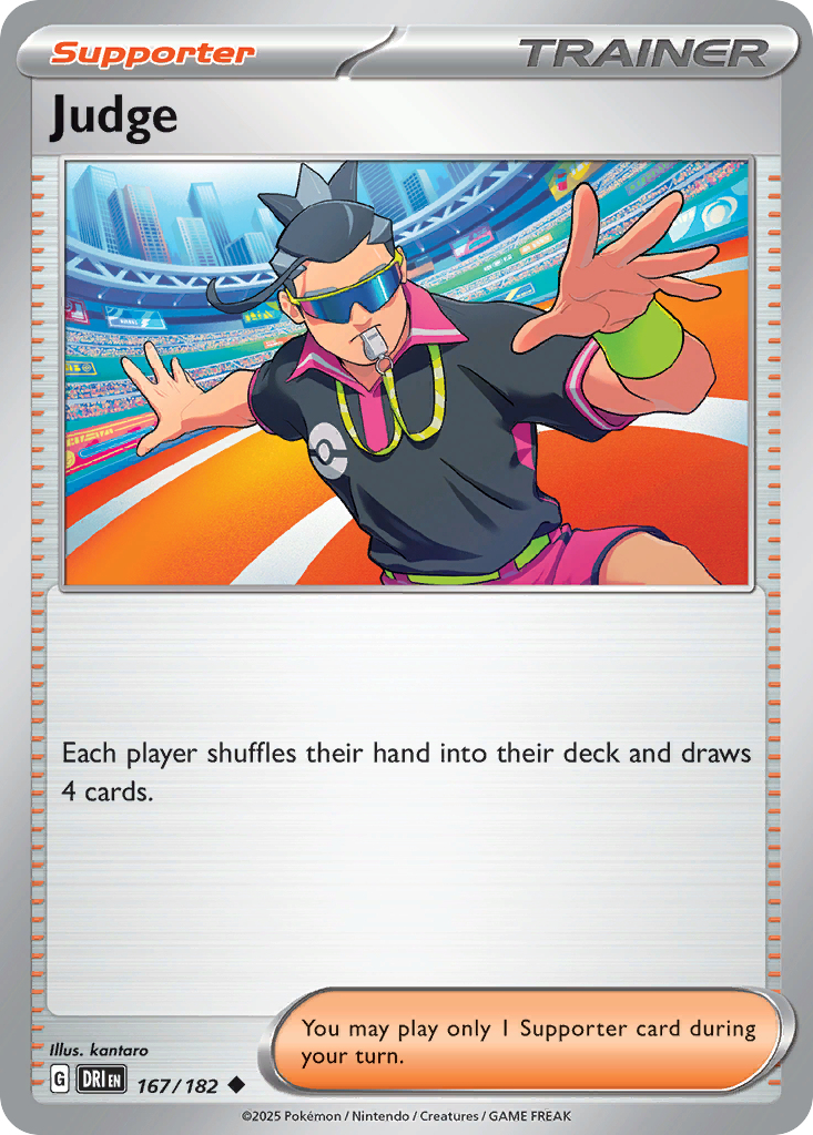 Judge — SV10: Destined Rivals #167/182