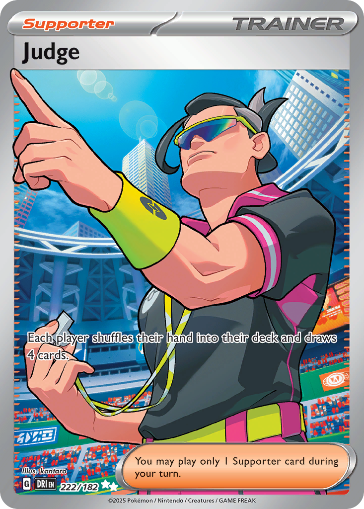 Judge — SV10: Destined Rivals #222/182